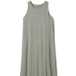 REI Co-op Sun Up Sleeveless Dress, M, Sage Gray